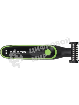 Машинка для стрижки Polaris PHC 0303RB черный/лайм 240Вт