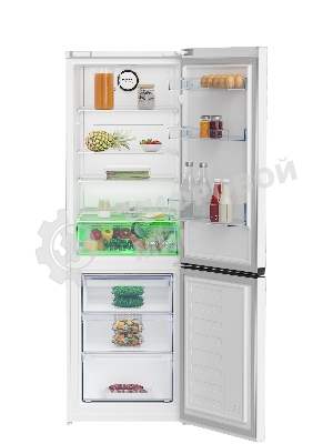 Холодильник Beko B1RCNK362W белый, двухкамерный, 220/100л, морозилка снизу, No Frost