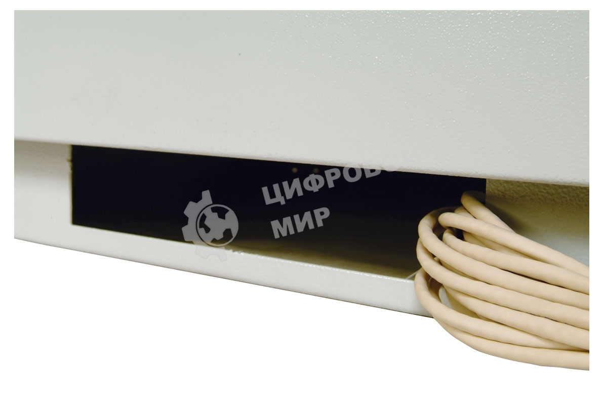 Шкаф коммутационный ЦМО ШТК-М-42.8.8-4ААА 42U 800x820 мм пер. дв. перфор. задн. дв. стал. лист 2 бок. пан. 500 кг белый