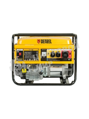 Электрогенератор бензиновый Denzel GE 6900, 5.5 кВт, 97 дБ, 77 кг