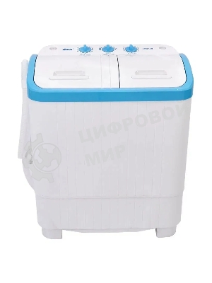 Стиральная машина Фея СМП 40 Н белый/голубой, загрузка вертикальная 4 кг, 1320 об/мин, класс В