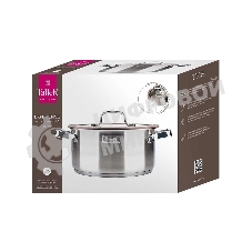 Кастрюля TalleR TR-17353 нержавеющая сталь 18/10, 2.9 л