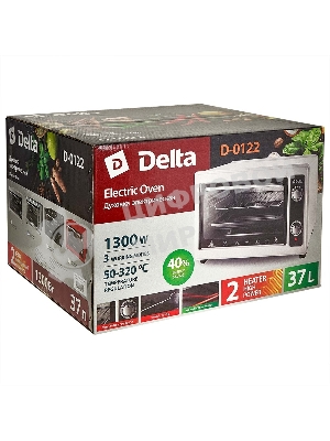 Мини-печь DELTA D-0122 серый