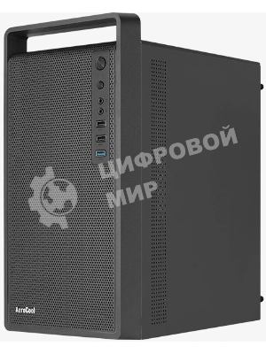 Компьютерный корпус MiniTower Aerocool/Formula CS-109-S-BK-v1 (mATX, USB3x1, USB2x2, 120мм fan,без БП) (4711099472390)