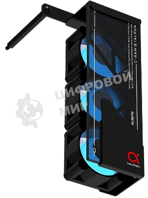 Вентилятор для процессора ALSEYE AS.03.08.0001 (C-RAM-Alpha-B) Product Size: 145.9 x 82 x 38.3мм Number of fans: 3 Size: 40 x 40 x 20мм Material: 1мм SPCC thick sheet metal Surface treatment: Powder coated black on the surface Box: Black Leaf: Milk white Luminous effect: internally emitting ARGb Speed: 1000-3500RPM Ou