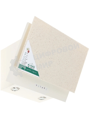 Вытяжка каминная Elikor Рубин Stone S4 60П-700-Э4Г Топ.молоко/песок, 60 см, 700 куб. м/ч, 52 дБ