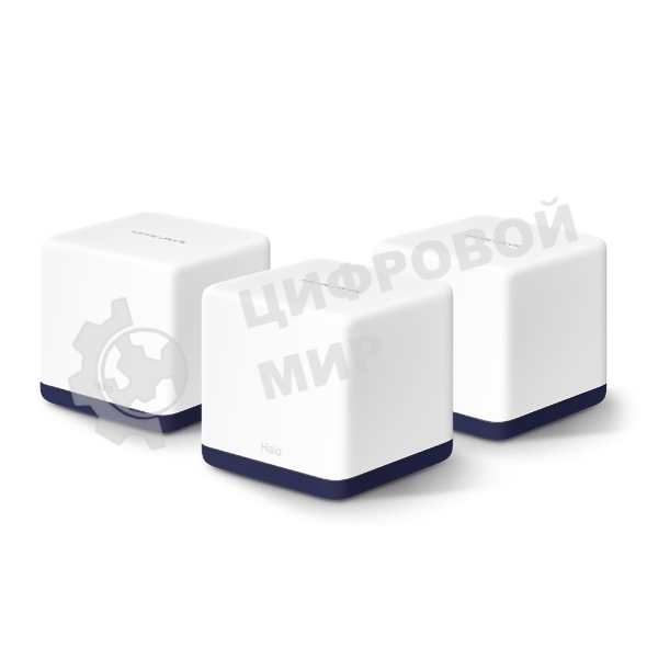 Система Mercusys MESH AC1900 Whole Home Mesh Wi-Fi System, 3× Internal Antennas, 3×Gb ports (WAN/LAN) (3-pack)