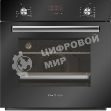 Духовой шкаф электрический Darina 2V5 BDE 112 708 B черный, встраиваемый