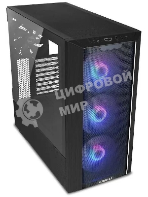 Компьютерный корпус Lian-Li Lancool III RGB черный без БП ATX 10x120мм 3x140мм 2xUSB 3.0 audio bott PSU