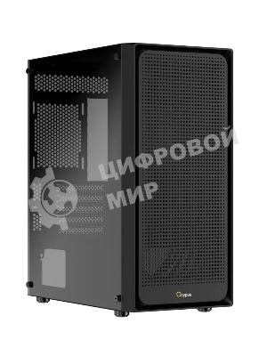 Компьютерный корпус Ocypus Gaммa C50 без БП черный (Gaммa-C50-BKG000XX-GL)