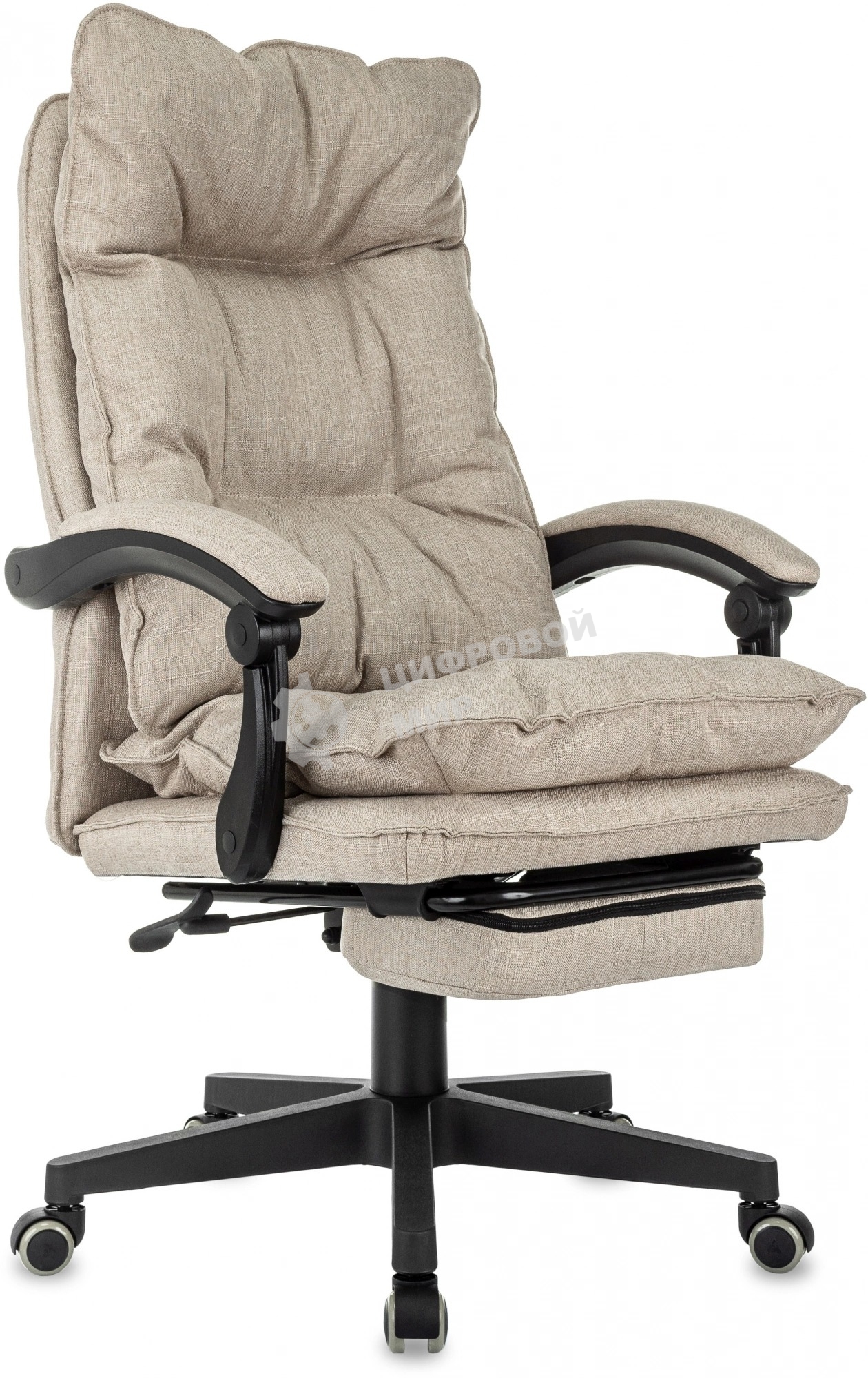 Кресло Бюрократ CH-820MSG-F 38-402 бежевый, ткань