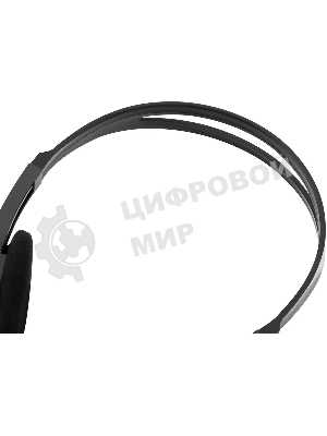 Гарнитура Oklick HS-M100 чёрный, проводная, 3.5 мм