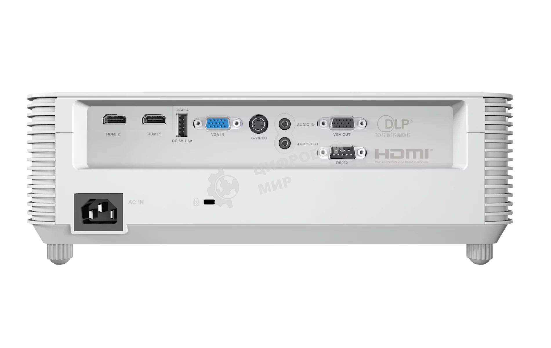Проектор InFocus IN0026SL DLP, 4000 lm, WXGA, 30 000:1, 1.541.72:1, 2xHDMI 1.4, VGA in/out, S-Video, 3.5мм in/out, USB-A, RS-232, лампа 15 000ч.(ECO mode), 10W, 27дБ, 2,9 кг, белый