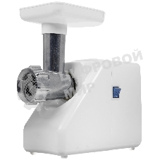 Мясорубка электрическая Ротор Макси ЭМШ 35/300-1 белый, 1500 Вт, 0.6 кг/мин, насадки - 1