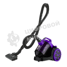 Пылесос Sakura SA-8312BP фиолетовый/черный, 300/1600 Вт, уборка сухая, пылесборник контейнер 1,5 л