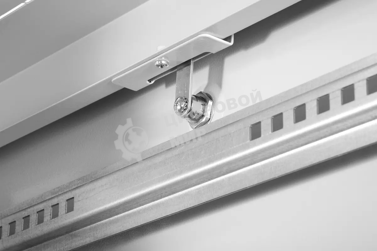 Шкаф телекоммуникационный напольный ЭКОНОМ 18U (600 × 800) дверь стекло, дверь металл