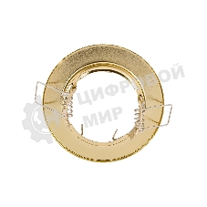 Светильник Feron ИВО-50w 12в G5.3 золото