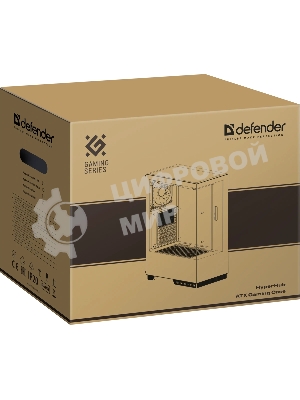 Компьютерный корпус Defender HyperHub белый,ATX,3fans,switch&M/BSync