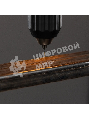 Набор сверл по металлу Denzel 1-10 мм, HSS-Tin, Golden Tip, 19 шт