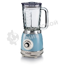 Блендер стационарный Ariete 583/05 Vintage, голубой, 1000 Вт, 4 лезвия. Объем - 1.5 л