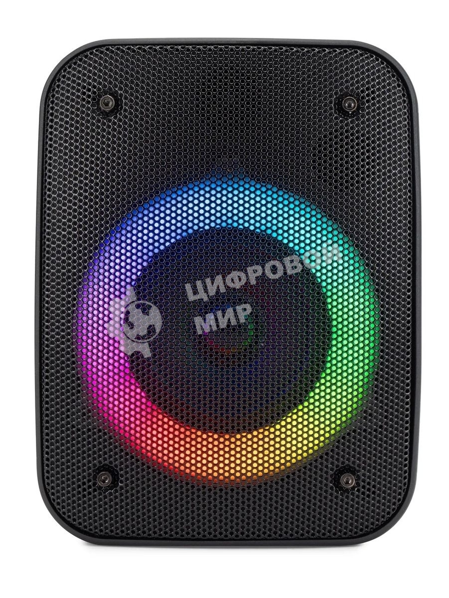 Портативная колонка Hyundai H-PS1005 черный 20 Вт 1.0 BT 10м 1800mAh