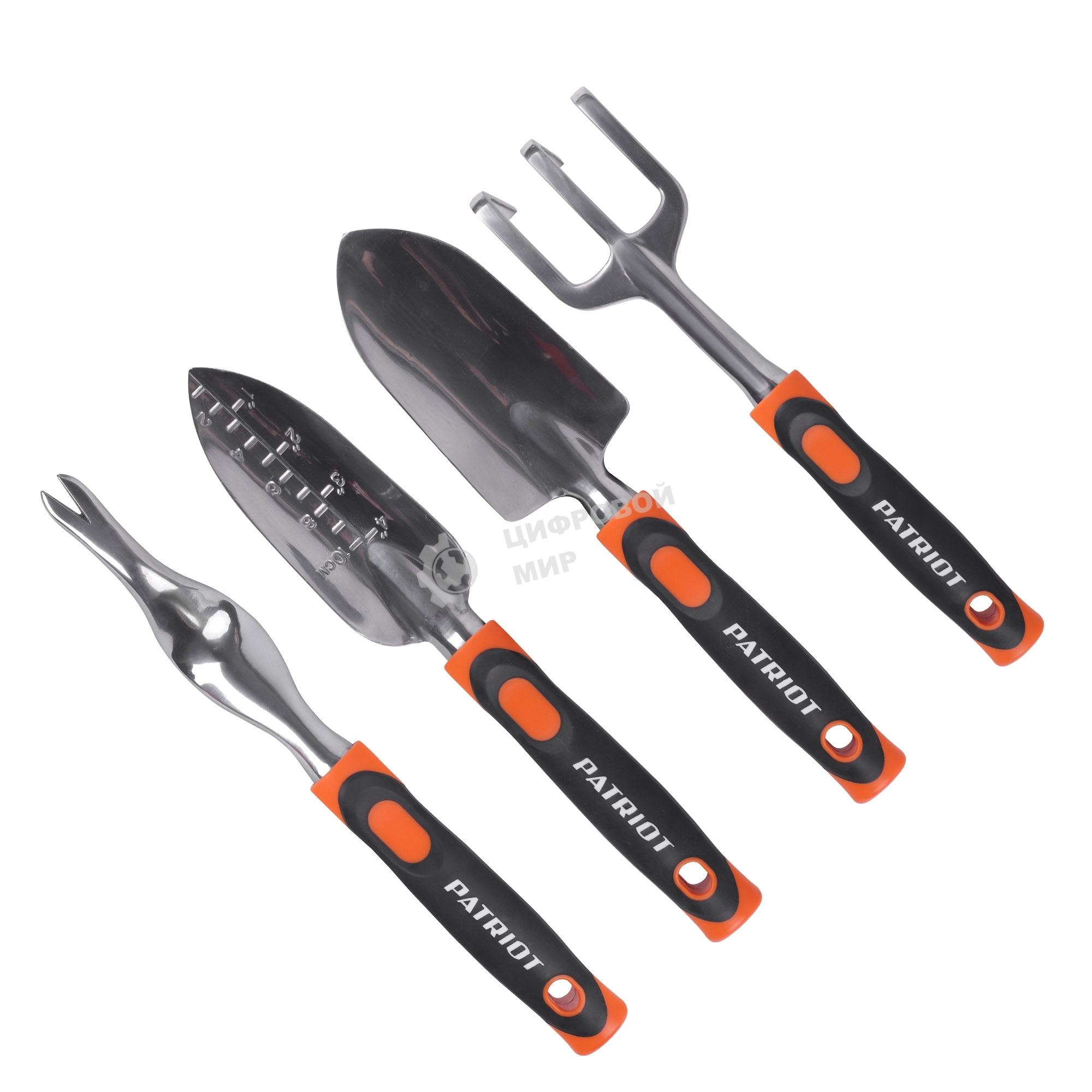 Набор садовых инструментов Patriot GTP 4, алюминий, PP+TPR рукоятки, 4 пред.