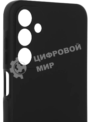 Чехол (клип-кейс) BoraSCO для Samsung Galaxy A15 Microfiber Case черный (72894)