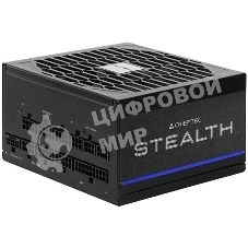 Блок питания Chieftec Stealth SPX-1000-FC (ATX 3.1, 1000W, 80 PLUS PLATINUM, Active PFC, 135mm fan, Gen5 PCIe, Full Cable Management) Retail