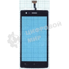 Сенсорное стекло (тачскрин) для OPPO Neo 5 (2015), черное