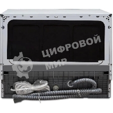 Посудомоечная машина Hyundai DT205, белый, 55 см, 6 компл., 49 дБ, класс A+