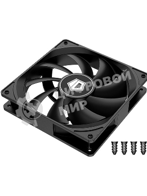 Вентилятор для корпуса ID-Cooling FL-12025K черный 120мм 1250rpm 21db 3-pin