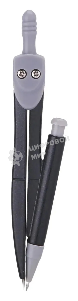 Циркуль Deli EG20904, металл, в комплекте: набор грифелей