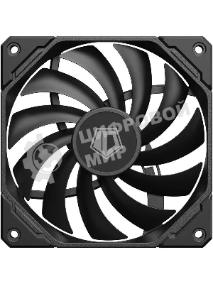 Вентилятор для корпуса ID-Cooling TF-12015-K черный, 120 мм, 2200 об/мин, 32.3 дБ, 4 pin