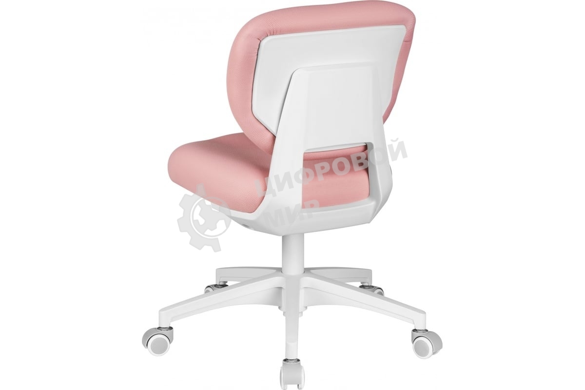 Кресло детское Cactus CS-CHR-3594PK розовый крестов. пластик белый