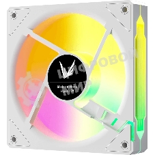 Вентилятор для корпуса Formula Floe 12WH ARPW Reverse ARGb белый, 120 мм, 1500 об/мин, 20.15 дБ, 4 pin