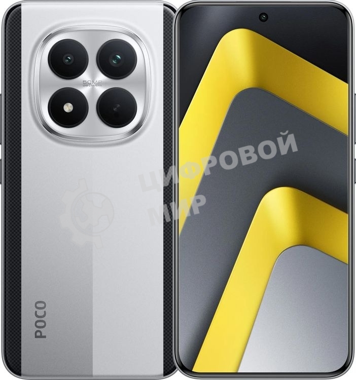 Смартфон Poco M8 Pro 5G 12/512Gb серебристый