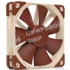 Вентилятор корпусной Noctua NF-F12 5V PWM, 120 мм, 1500 об/мин, 22.4 дБ, 4 pin PWM, без подсветки