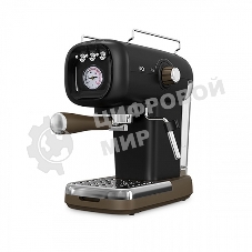 Кофеварка эспрессо BQ CM2004 черный, исп. кофе - молотый, 0.6 л, 1100 Вт, 20 бар