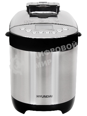 Хлебопечка Hyundai HYBM-4081 550 Вт, черный/серебристый
