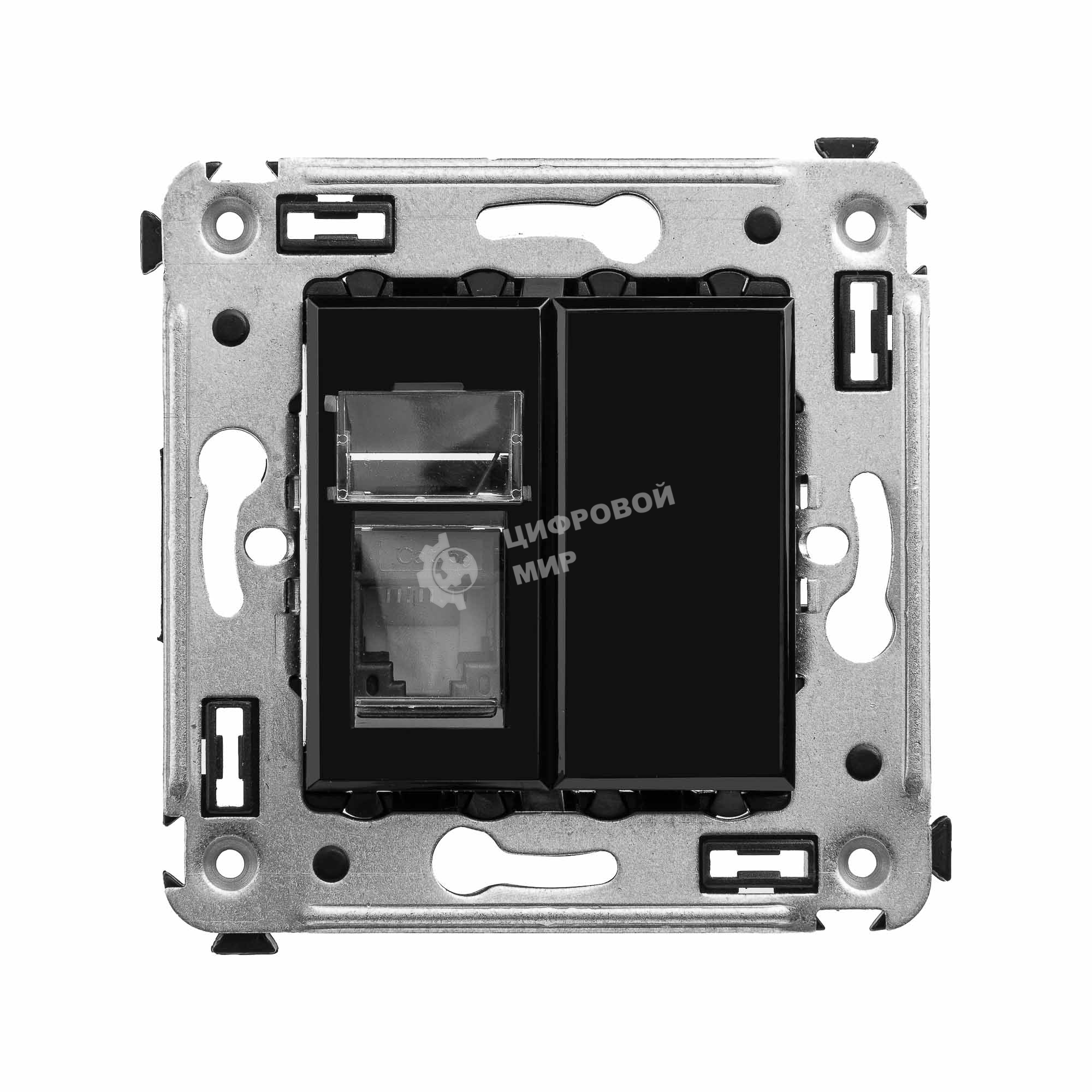 Розетка компьютерная DKC Avanti 4402463 RJ-45 одинарная, категория 5e 