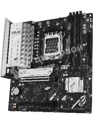 Материнская плата ASUS PRIME B850M-A WIFI, AM5, AMD B850, 4xDDR5, 4xSATA, 3xM.2, 1xPCIe 5.0 x16, 1xPCIe 4.0 x16, 1xHDMI, 2xDP, 1x2.5Gb LAN, Wi-Fi 6E, Bluetooth 5.3, 2xUSB-A 10Gbps, 2xUSB-A 5Gbps, 4xUSB-A 2.0, 3x3.5 мм, 7.1, mATX