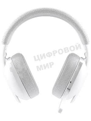 Беспроводные наушники Defender Triple белый, накладные, Bluetooth + радиоканал 2.4ГГц, складная конструкция, микрофон, до 20 ч