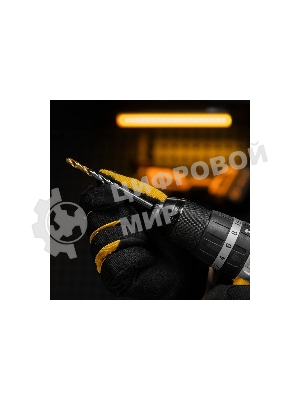 Сверло спиральное по металлу Denzel 6 x 93мм, Р6М5, Golden Tip