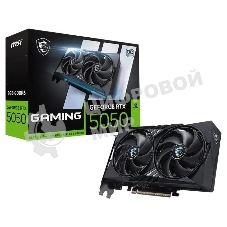 Видеокарта MSI GeForce RTX 5050 8G GAMING OC, NVIDIA RTX 5050, 8 ГБ GDDR6, 128 бит, PCI-e 5.0, 1xHDMI, 3xDP, 2647 МГц