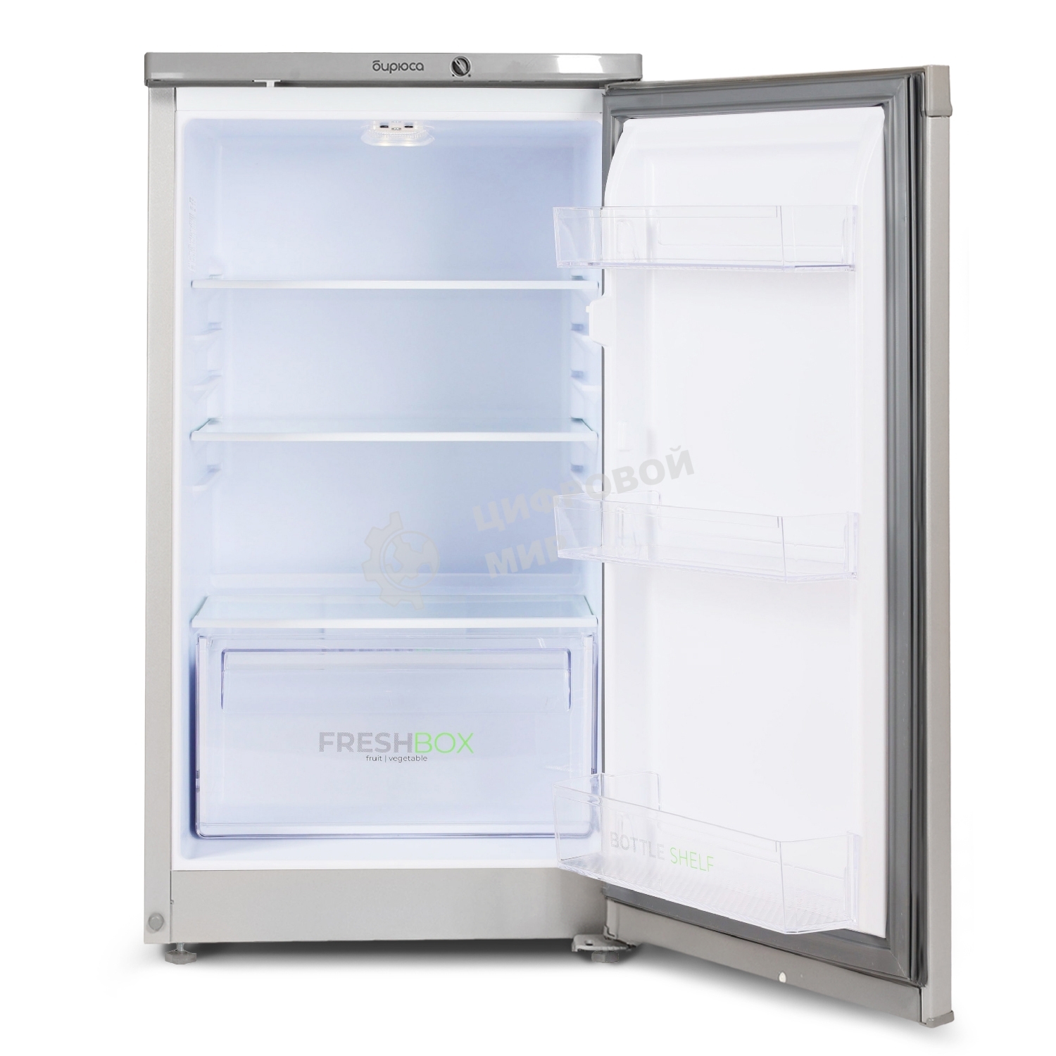 Холодильник Бирюса M409 металлик однокамерный 115л