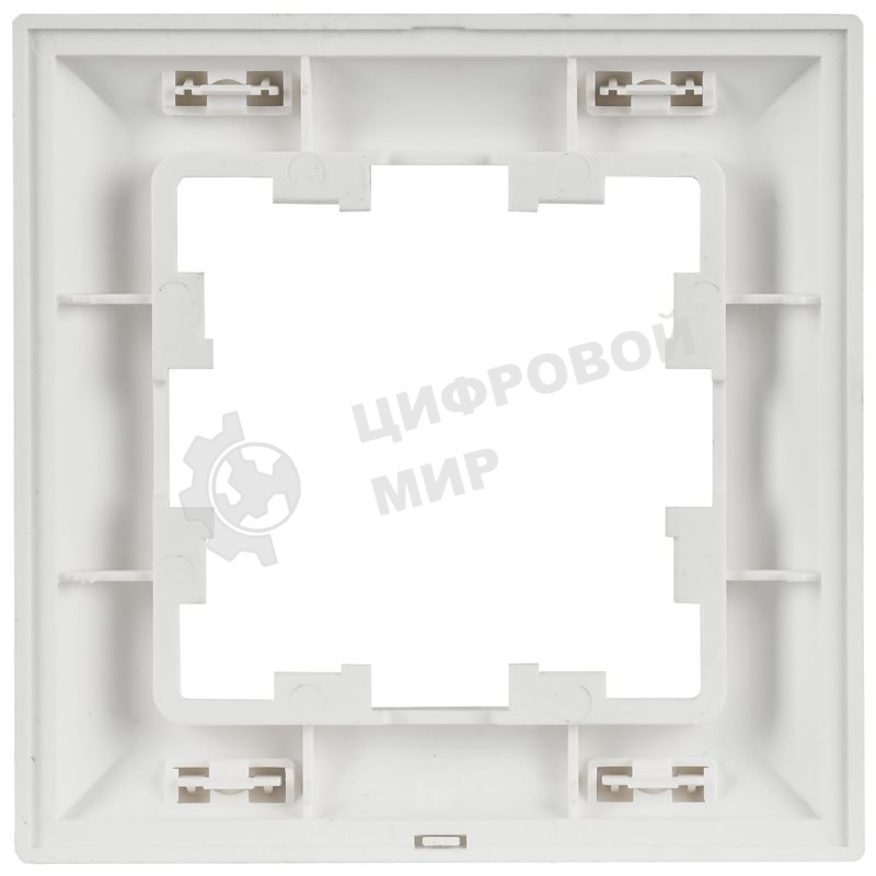 Рамка 1-м IEK BR-M12-12-K91 BRITE РУ-1-БрАБ арктич. бел./бел.