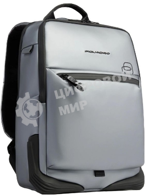 Рюкзак мужской Piquadro Corner 2.0 CA6465C2OW/MGR серебристый/черный полиуретан