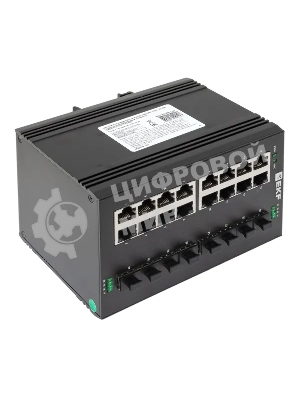 Коммутатор EKF TSX-U-8GX/SFP-16GT, 16×1 Гбит/с + 8×1 Гбит/с SFP, неуправляемый