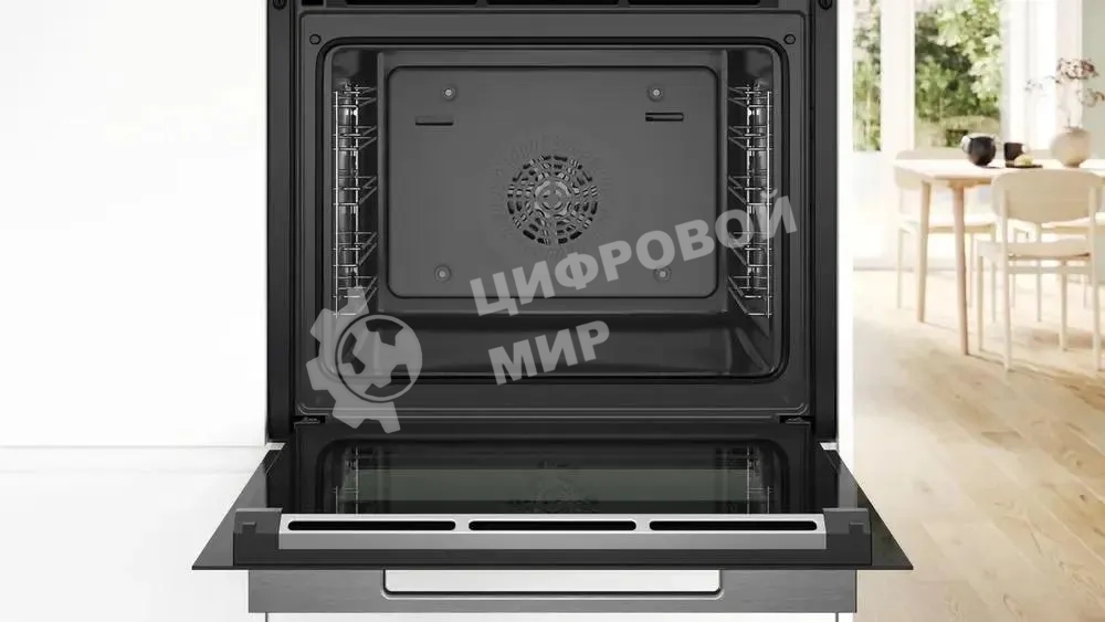 Встраиваемый духовой шкаф электрический Bosch Serie 8 HBG7341W1 белый