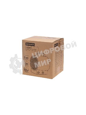 Пушка тепловая электрическая Rexant круглая, прямоугольная подставка, ТЭН, 3кВт